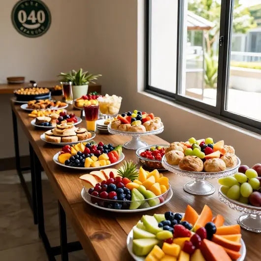 040 Rackets: O Melhor Buffet de Café da Manhã