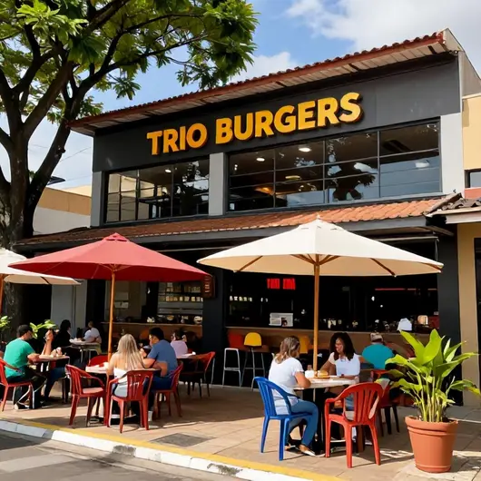 Trio Burgers: O Ponto Ideal para Saborear um Hambúrguer Trio Burgers: O Ponto Ideal para Saborear um Hambúrguer